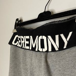 Opening Ceremony Elastic Logo Crop Sweatpant